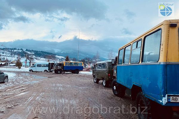 Трансфер на Драгобрат. Перевезення на Драгобрат з Ясіня