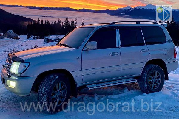 Авто для трансферу Ясіня-Драгобрат-Ясіня