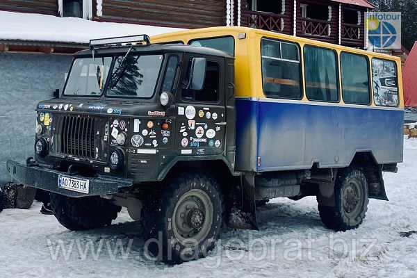 Авто для трансферу Ясіня-Драгобрат-Ясіня
