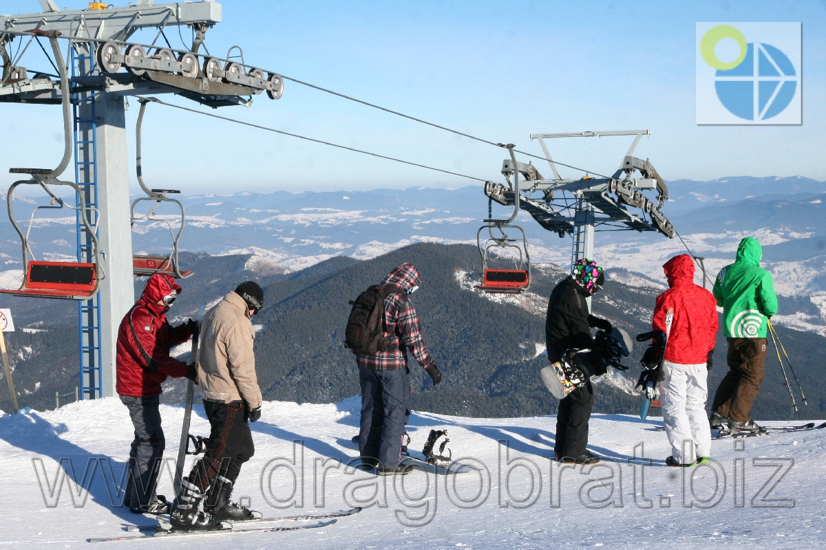 Драгобрат.Крісельний підйомник Цібеленко(Вершина Карпат).